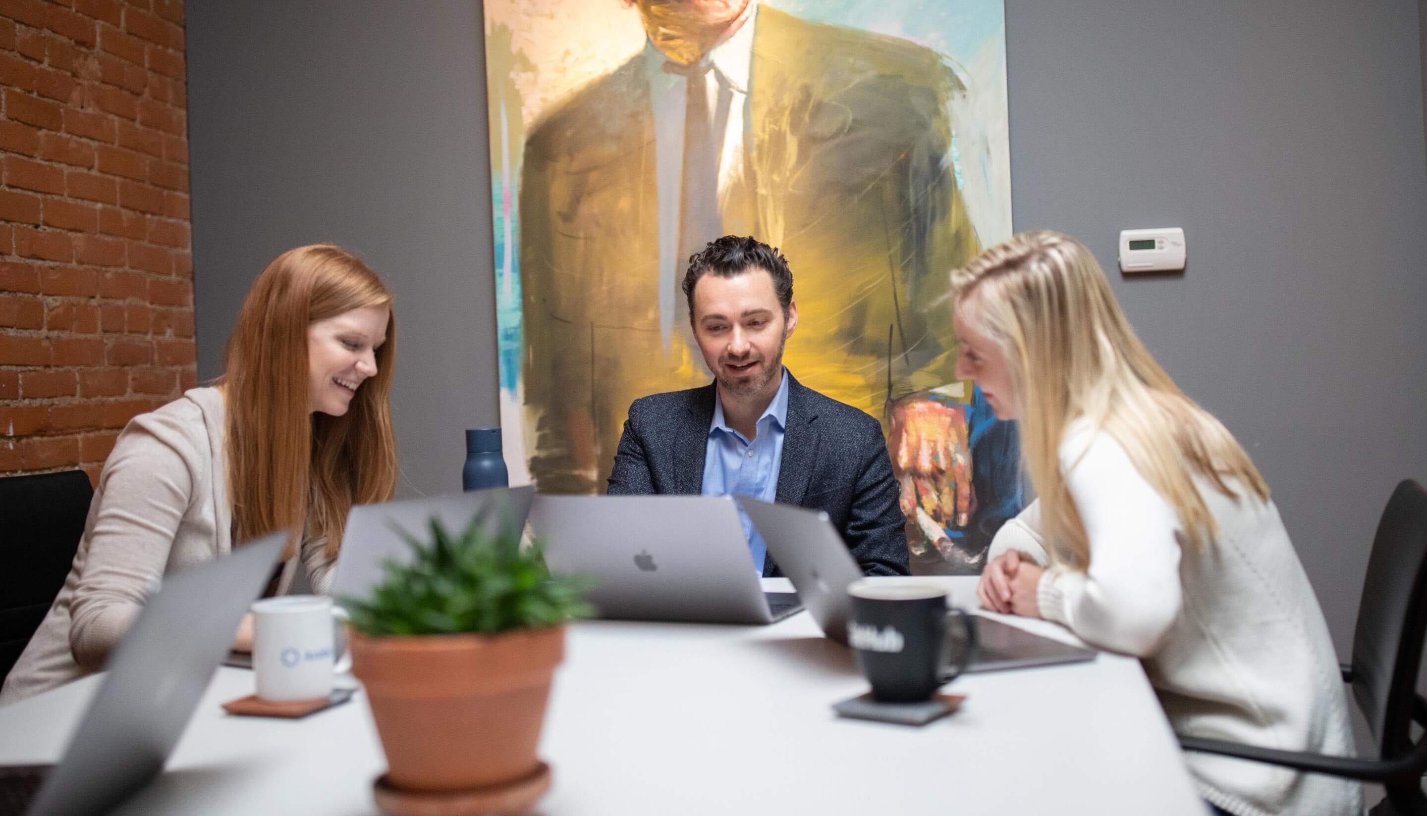 business dev talks in progress between chief of staff and CEO